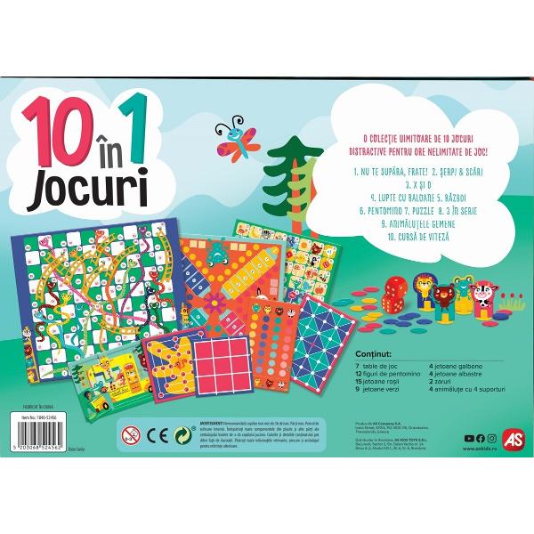 Set 10 jocuri in 1