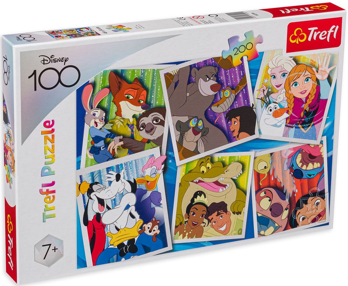 Puzzle 200. Minunata lume Disney