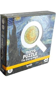 Imaginea produsului 'Micro puzzle 600: Noaptea înstelată. Van Gogh'