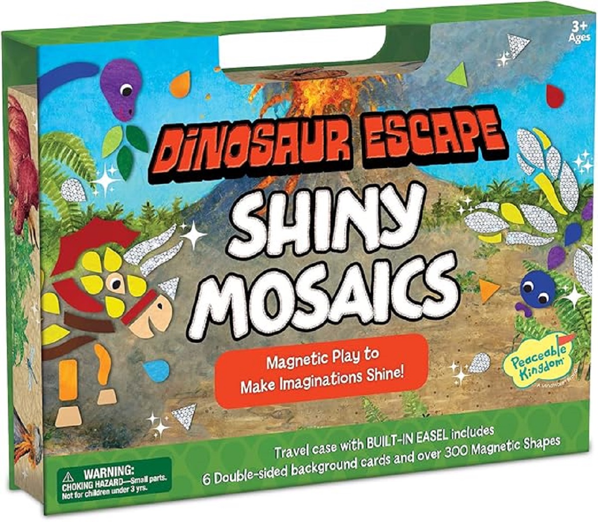 Joc mozaic magnetic: Dinosaur Escape