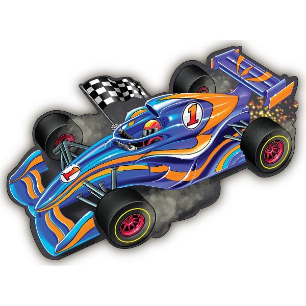 Puzzle de podea: Racecar