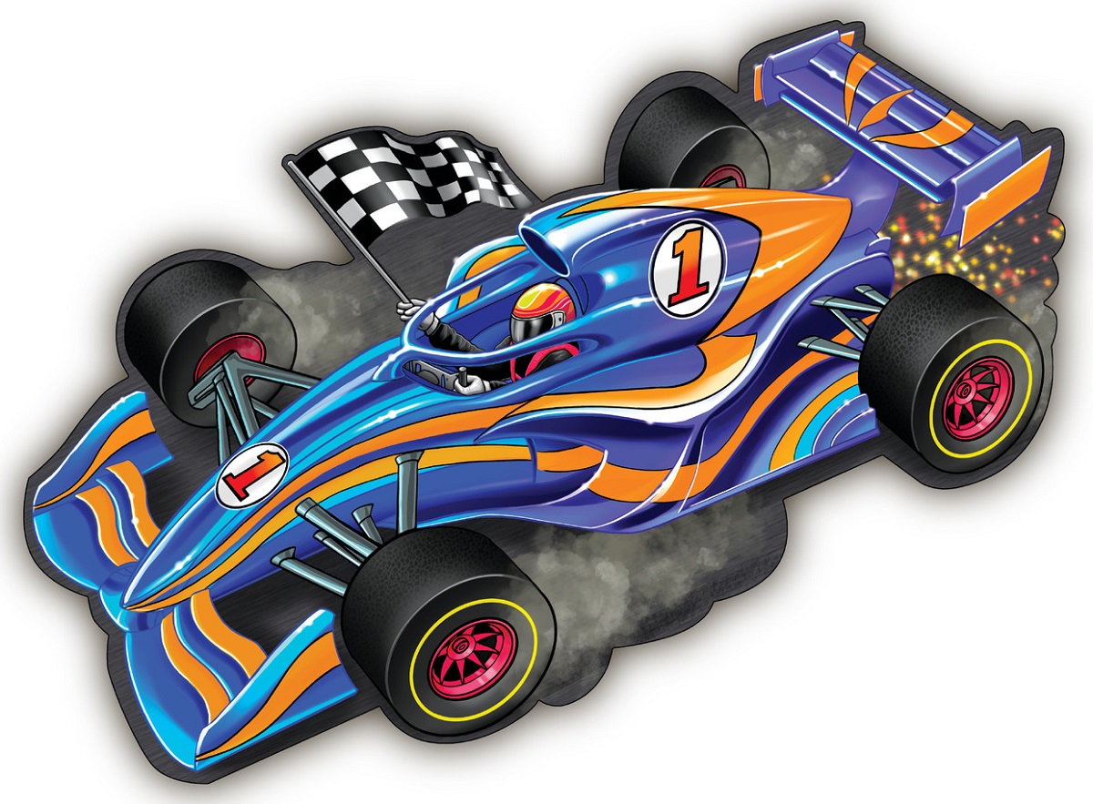 Puzzle de podea: Racecar