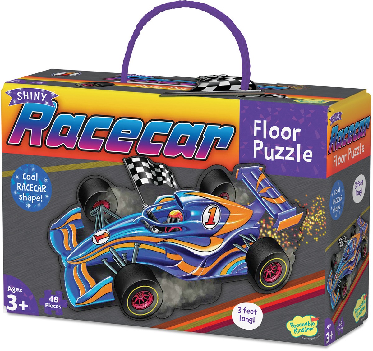 Puzzle de podea: Racecar