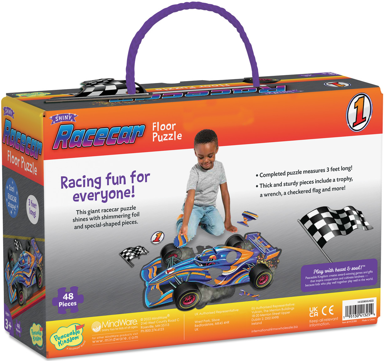 Puzzle de podea: Racecar