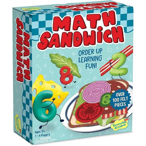 Joc matematic pentru prescolari: Math Sandwich