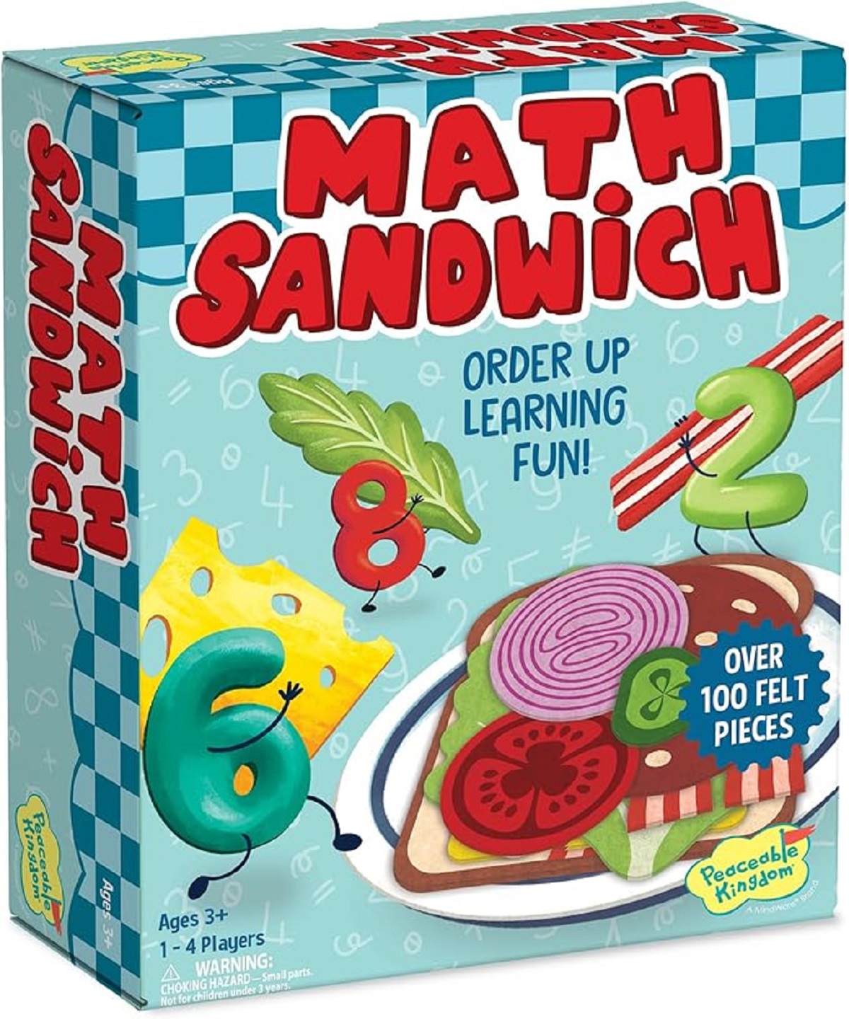 Joc matematic pentru prescolari: Math Sandwich