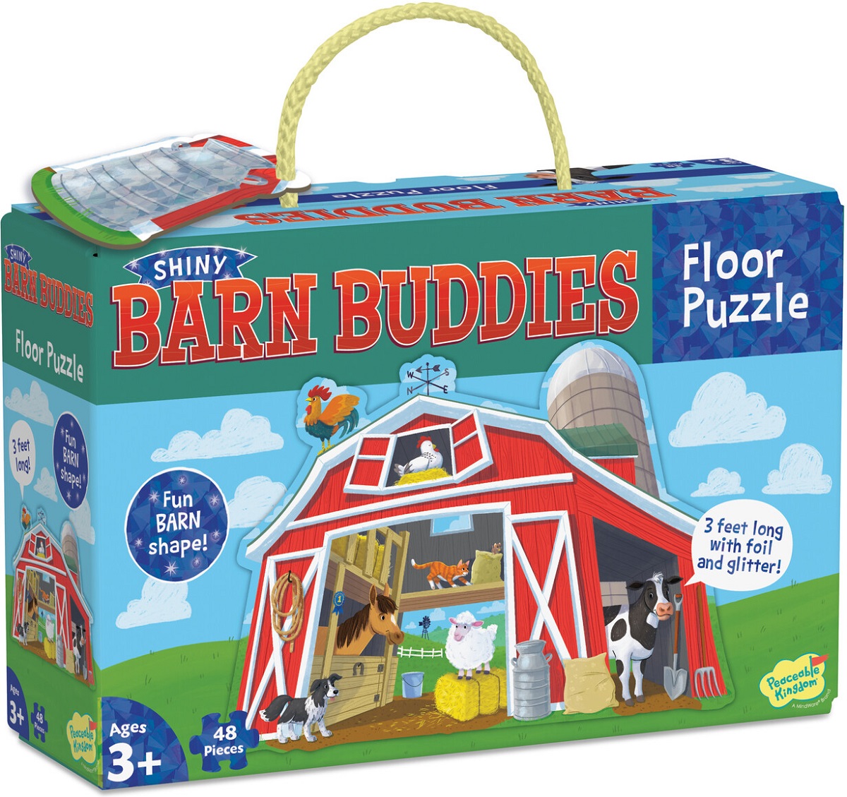 Puzzle de podea: Barn Buddies