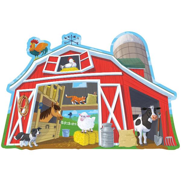 Puzzle de podea: Barn Buddies