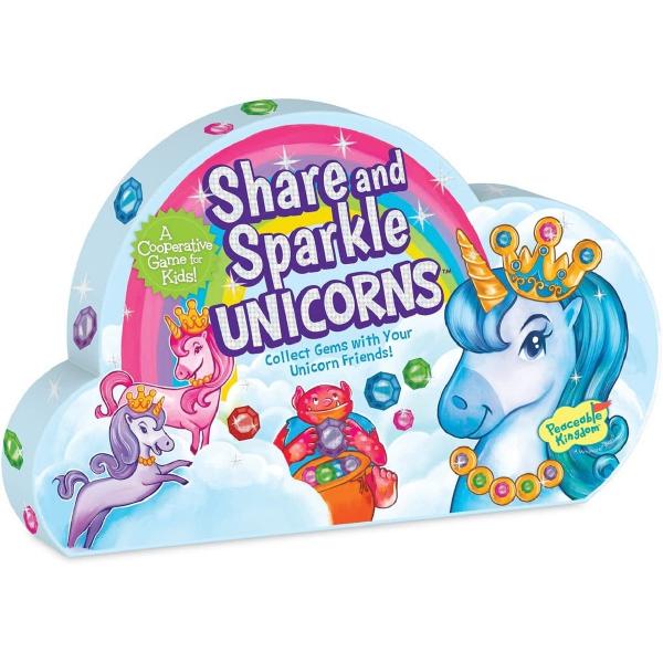 Joc de societate: Share and Sparkle Unicorns