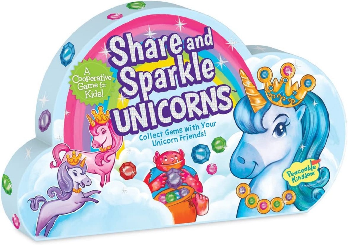 Joc de societate: Share and Sparkle Unicorns