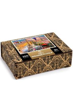 Imaginea produsului 'Puzzle 200 din lemn: Primăvara la Paris'