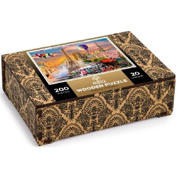 Puzzle 200 din lemn: Primavara la Paris