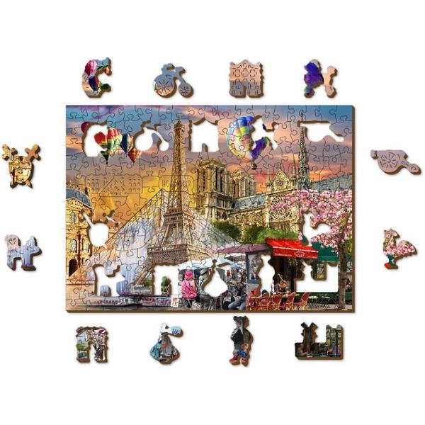 Puzzle 200 din lemn: Primavara la Paris