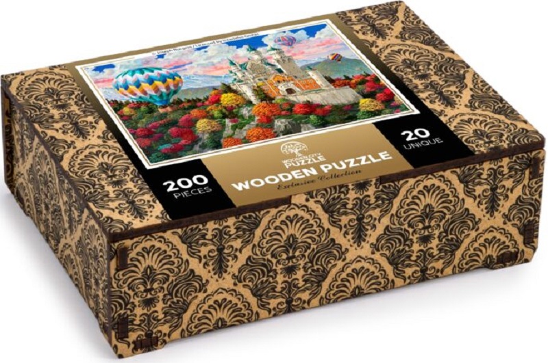 Puzzle 200 din lemn: Castelul Neuschwanstein
