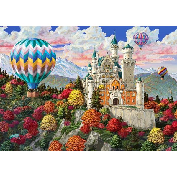Puzzle 200 din lemn: Castelul Neuschwanstein