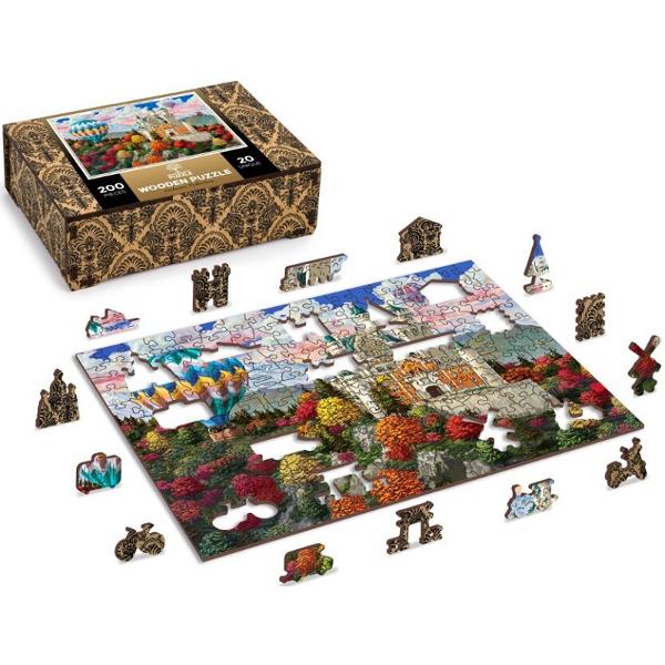 Puzzle 200 din lemn: Castelul Neuschwanstein