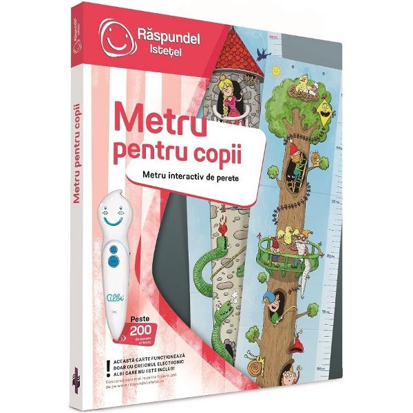 Metru pentru copii. Carte interactiva: Raspundel Istetel