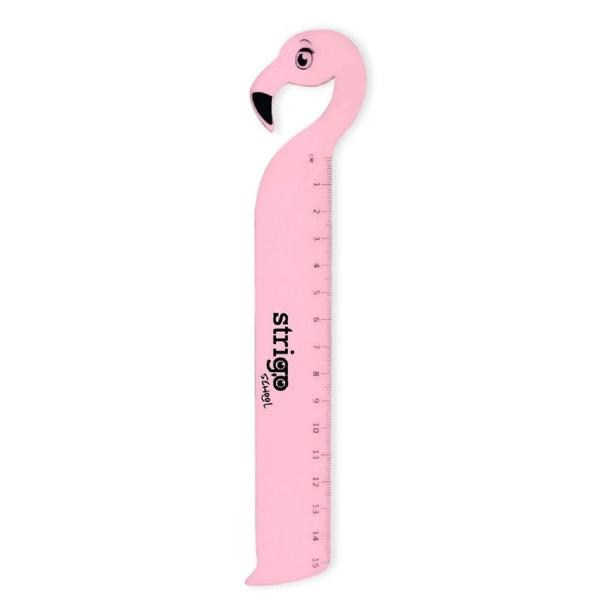 Rigla Flamingo 15 cm