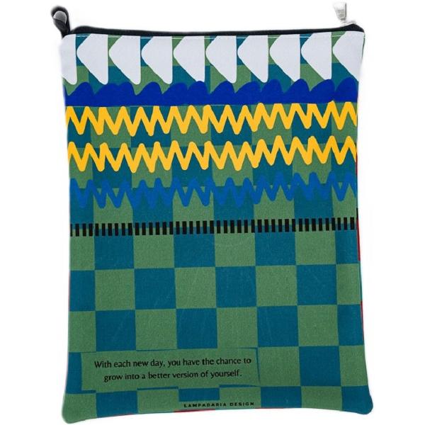 Husa impermeabila pentru carte: Geometric urban