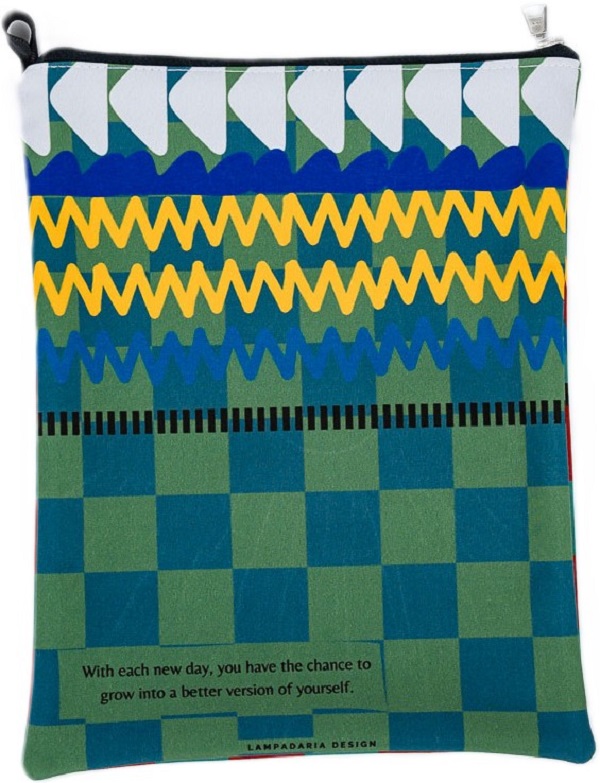 Husa impermeabila pentru carte: Geometric urban