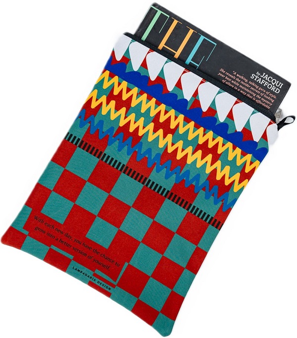 Husa impermeabila pentru carte: Geometric urban