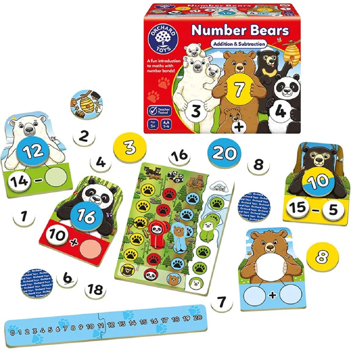 Joc educativ: Number Bears