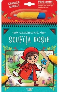 Coloram cu apa - Scufita rosie