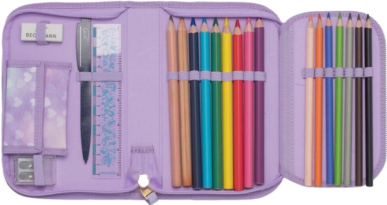 Penar echipat 21 piese: Unicorn Princess. Purple