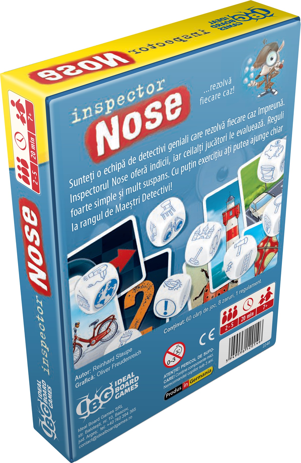 Joc de cooperare: Inspector Nose