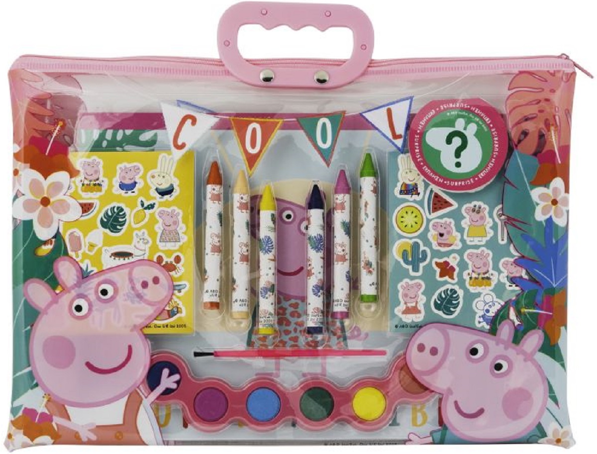 Set desen gentuta de creatie: Peppa Pig