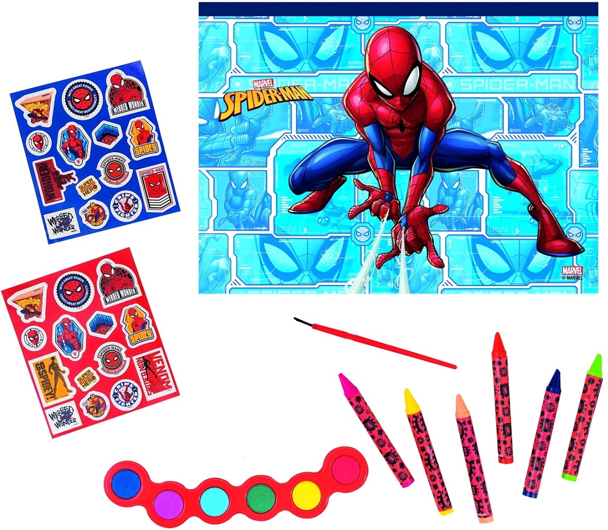 Set desen gentuta de creatie: Spider-Man