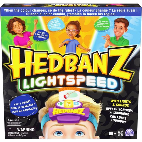 Joc de societate: Hedbanz Lightspeed