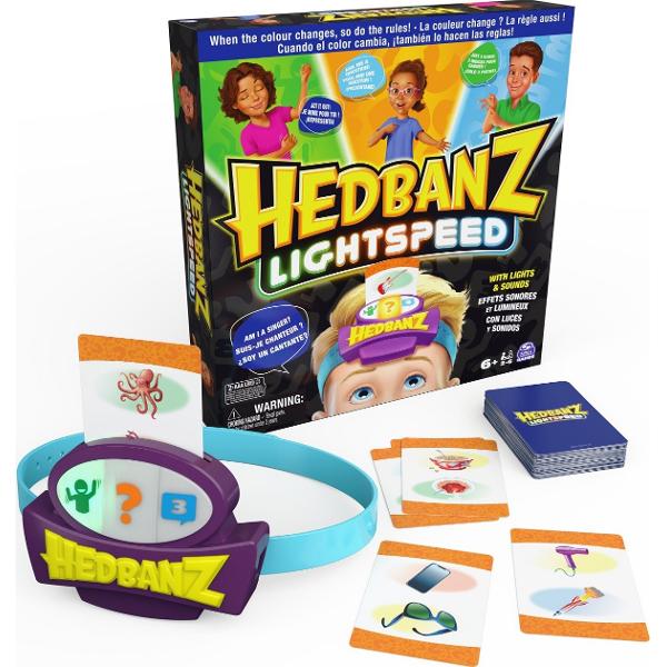 Joc de societate: Hedbanz Lightspeed