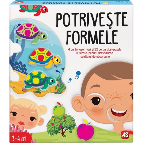 Joc educativ: Potriveste formele