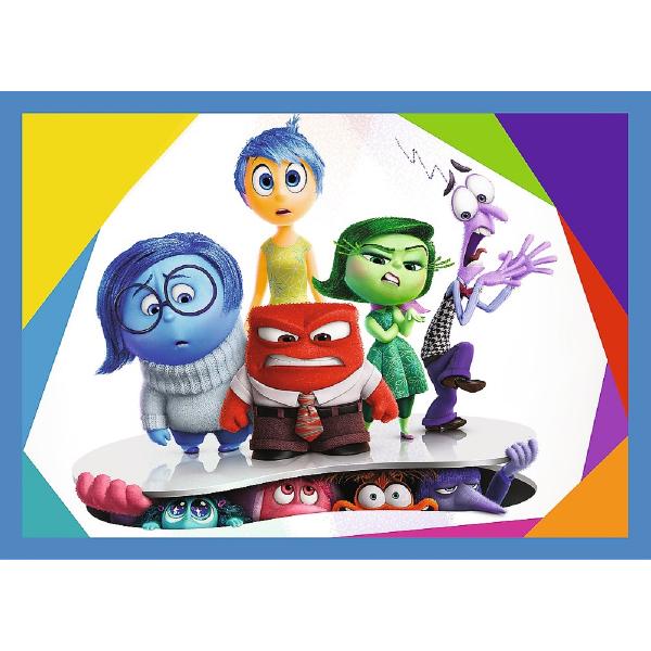 Puzzle 4 in 1. Inside out 2: O lume plina de emotii