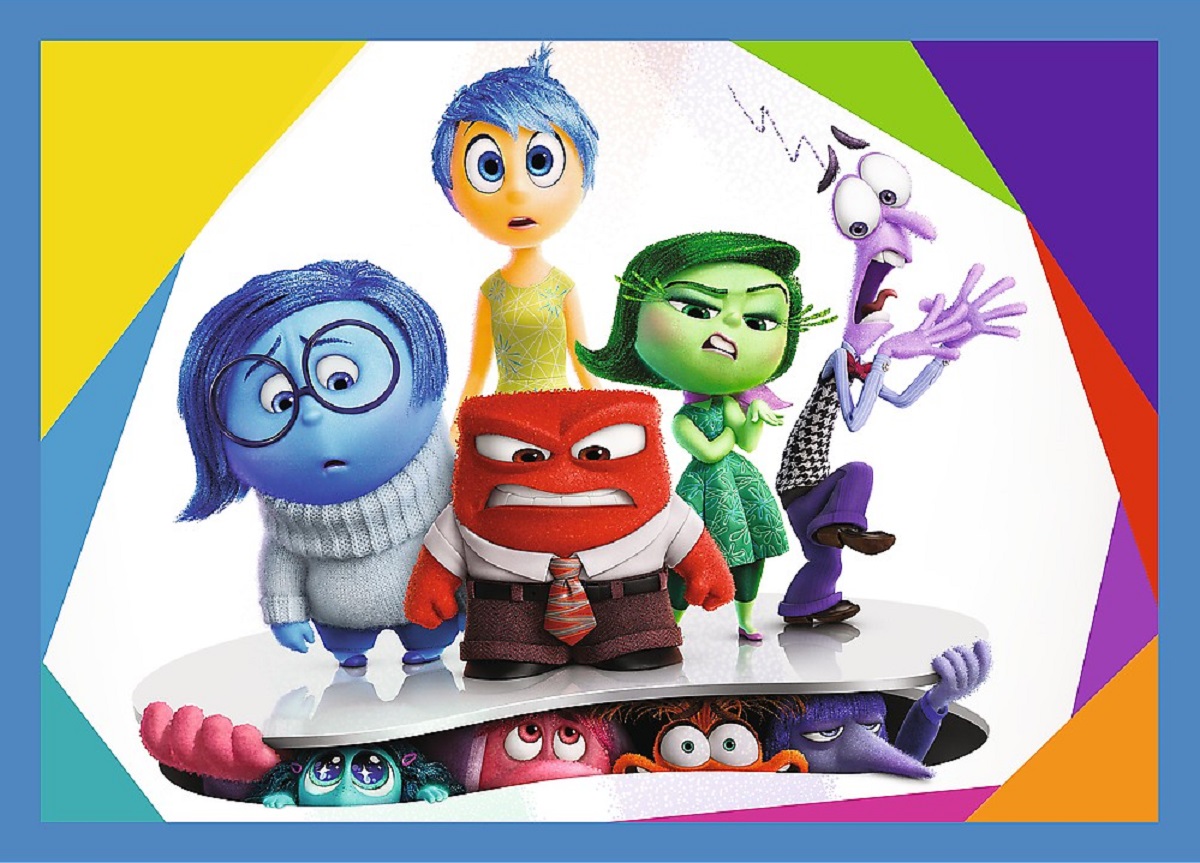 Puzzle 4 in 1. Inside out 2: O lume plina de emotii