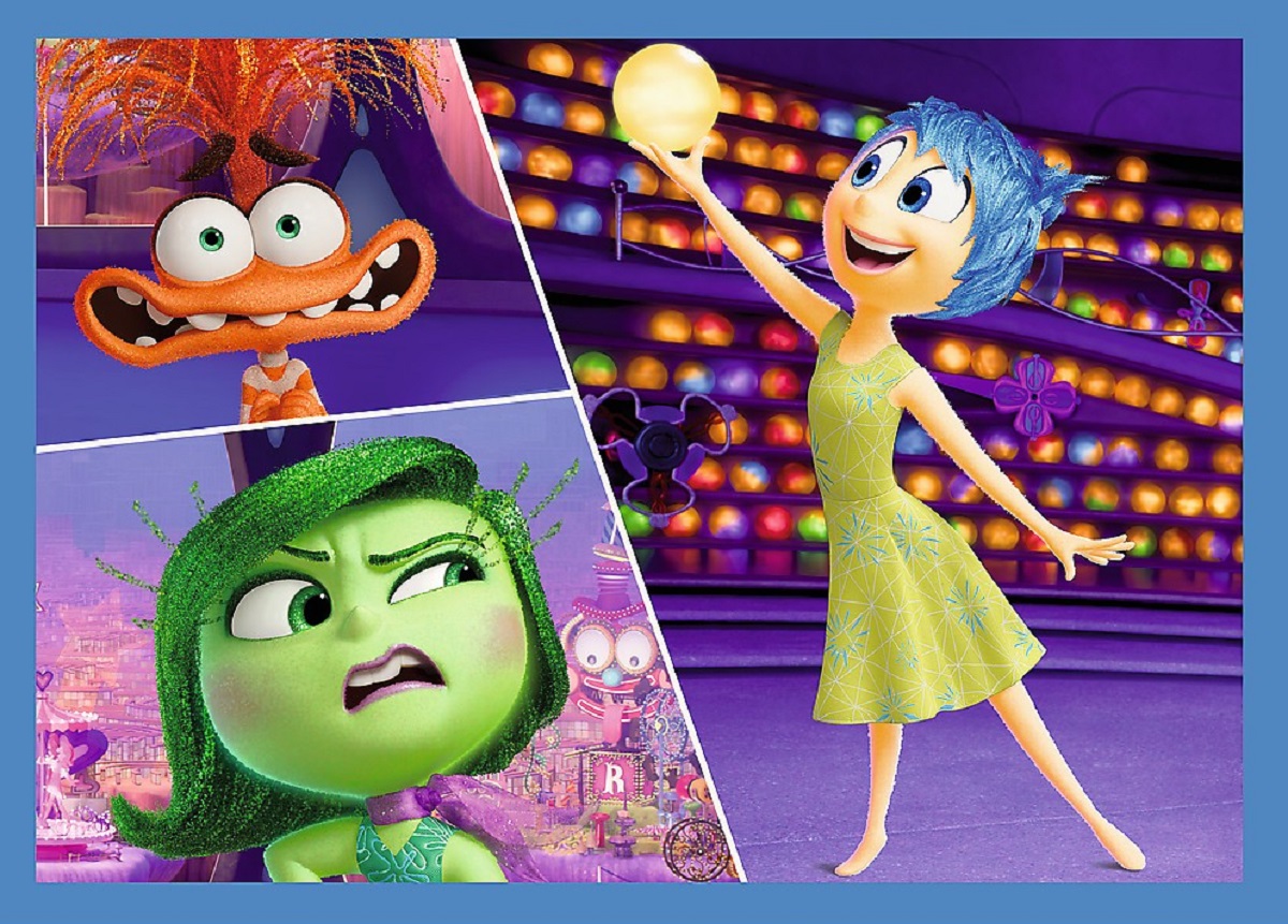 Puzzle 4 in 1. Inside out 2: O lume plina de emotii