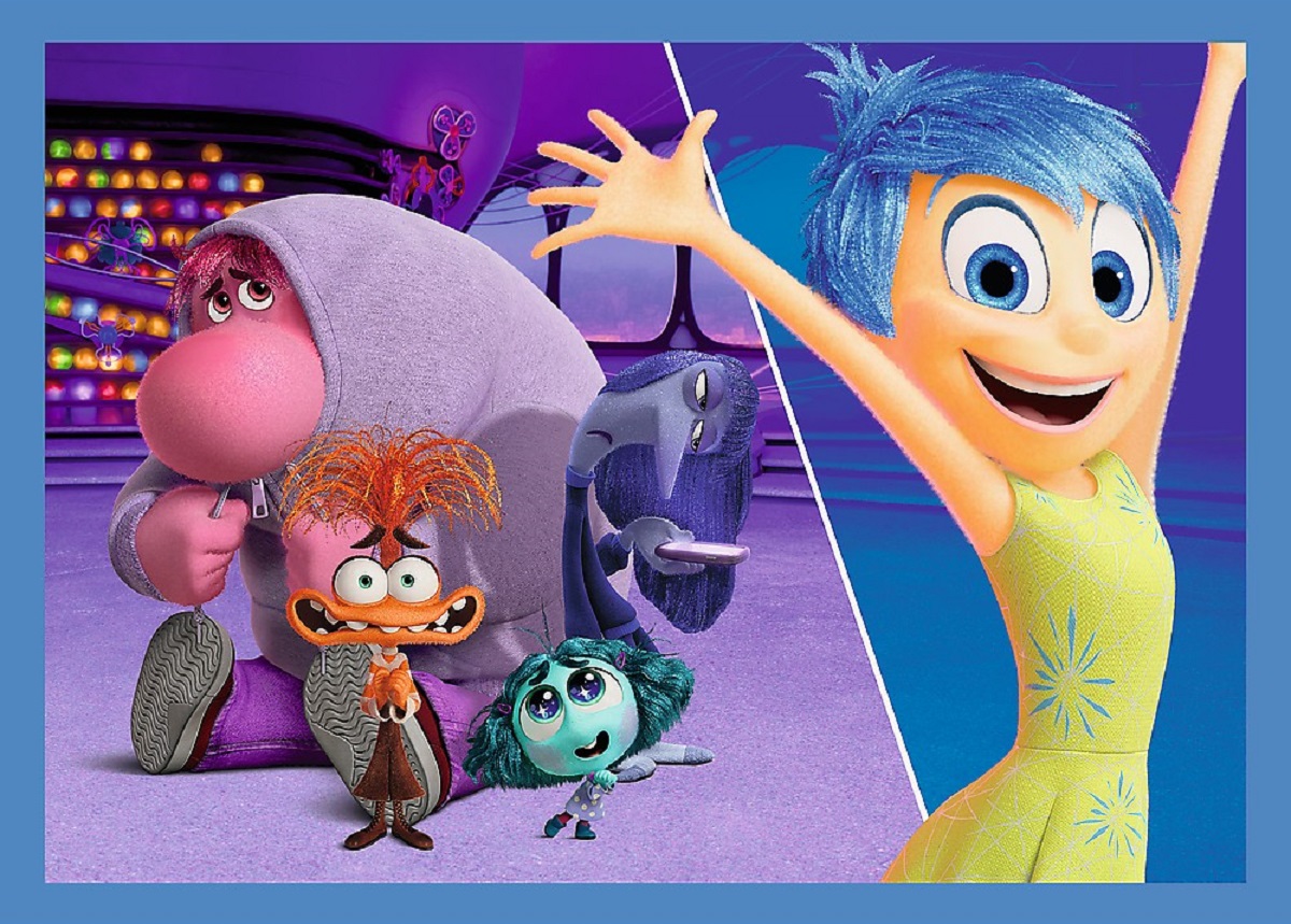 Puzzle 4 in 1. Inside out 2: O lume plina de emotii