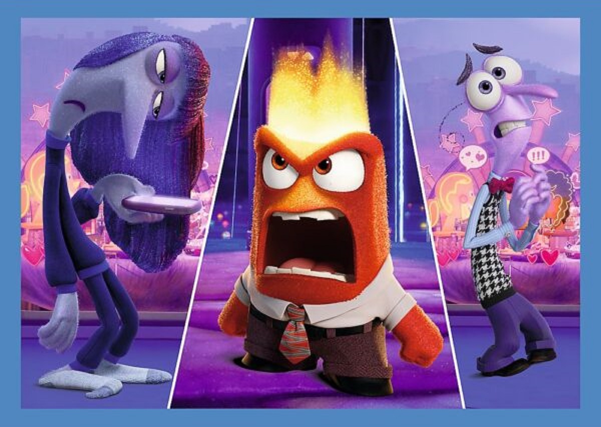 Puzzle 4 in 1. Inside out 2: O lume plina de emotii