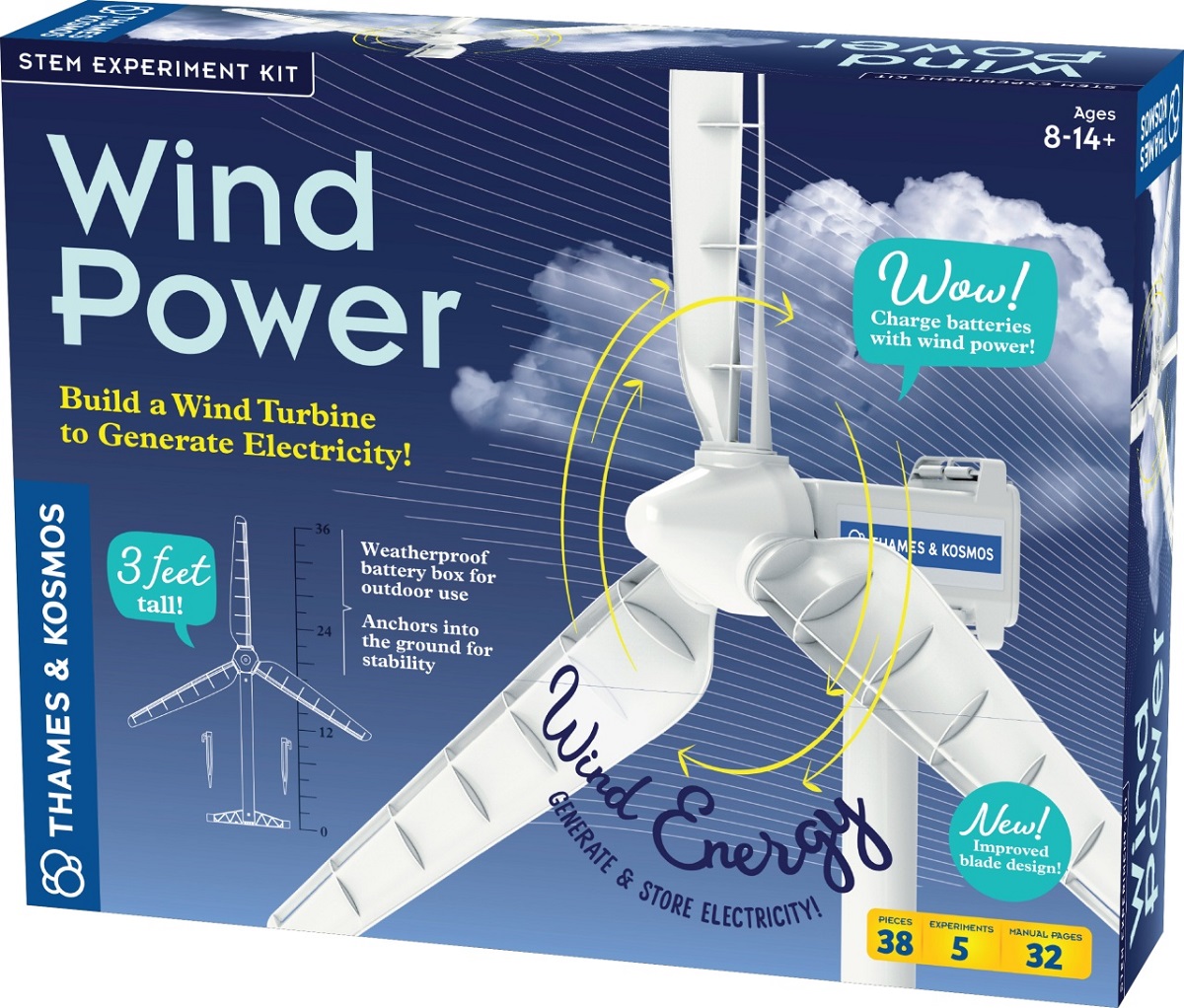 Kit STEM: Wind Power. Energia eoliana