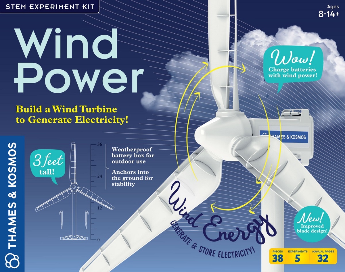 Kit STEM: Wind Power. Energia eoliana