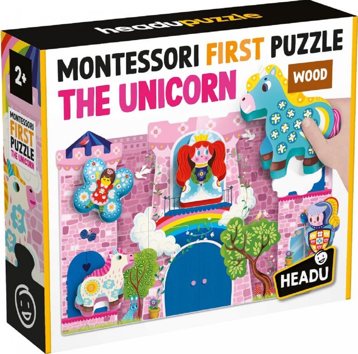 Primul meu puzzle Montessori cu unicorni