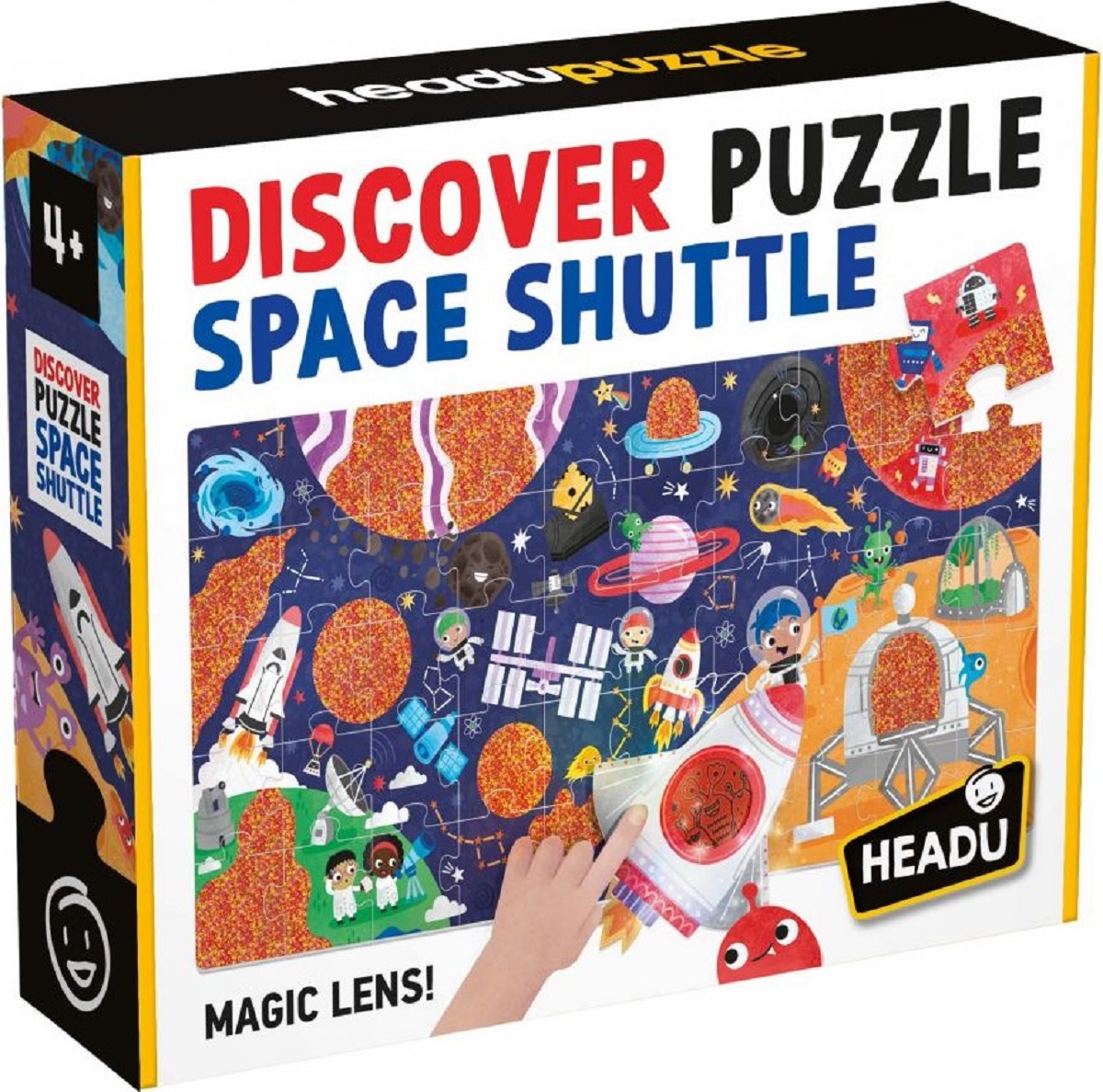 Puzzle educational: Sa descoperim spatiul