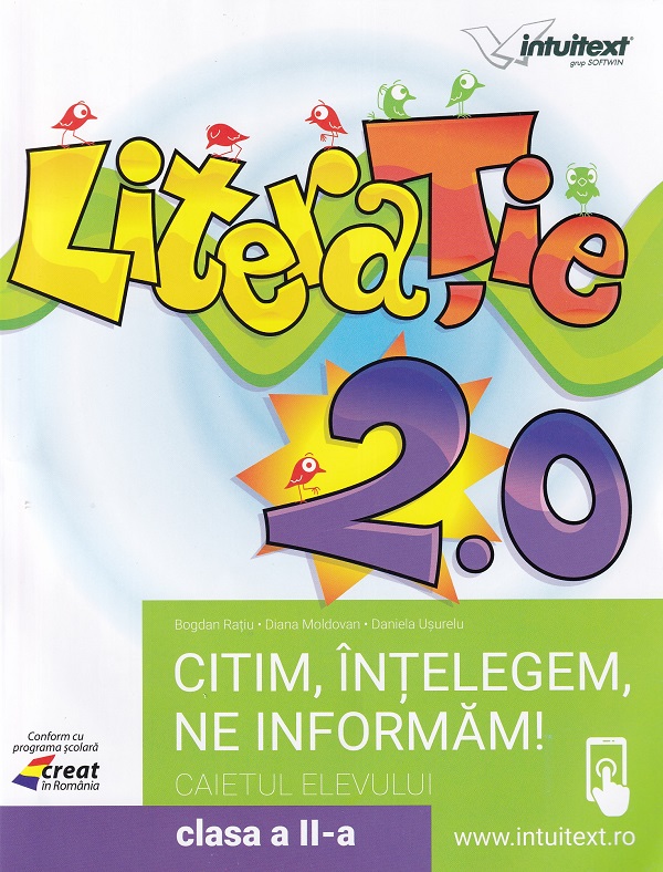 Literatie. Citim, intelegem, ne informam - Clasa 2 - Caietul elevului - Bogdan Ratiu, Diana Moldovan, Daniela Usurelu