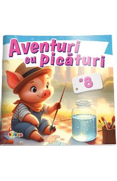 Poza produsului Aventuri cu picaturi 8: Purcel