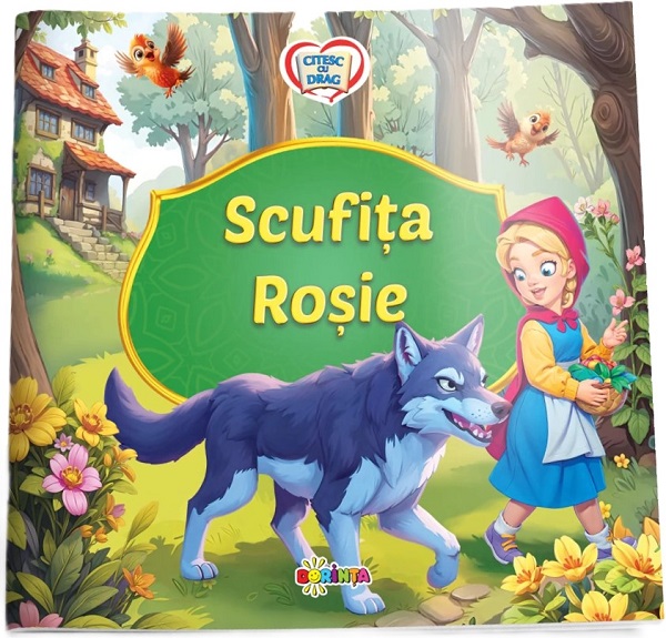 Scufita Rosie. Citesc cu drag