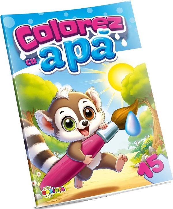 Colorez cu apa 15: Lemur