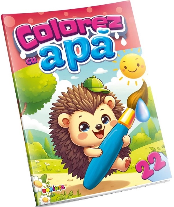 Colorez cu apa 22: Arici