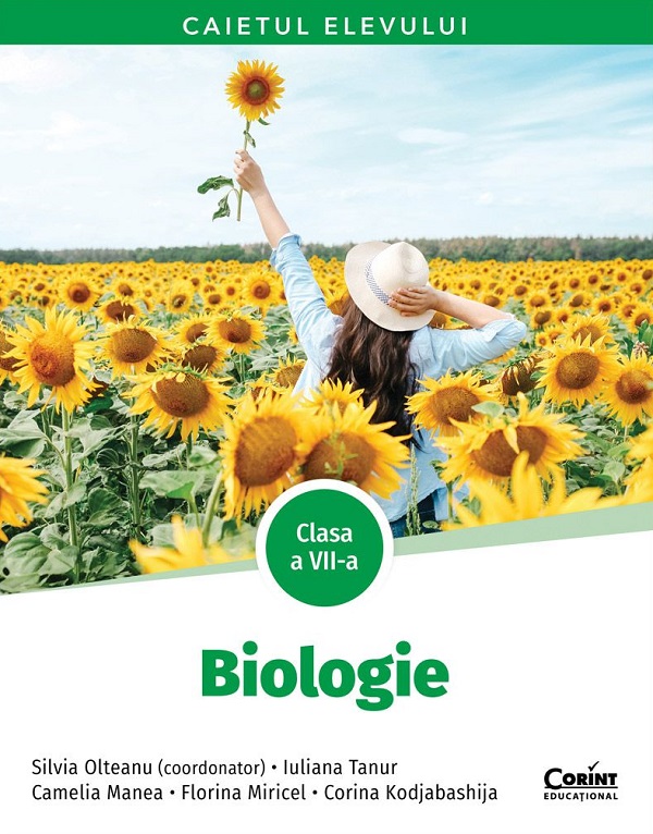 Biologie - Clasa 7 - Caietul elevului - Silvia Olteanu, Iuliana Tanur, Camelia Manea, Florina Miricel, Corina Kodjabashija