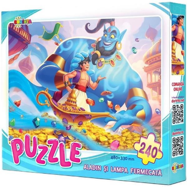 Puzzle 240. Aladin si lampa fermecata